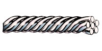 Performance Tool® W116 - 25' x 1/16 Steel Black Mechanics Wire Spool