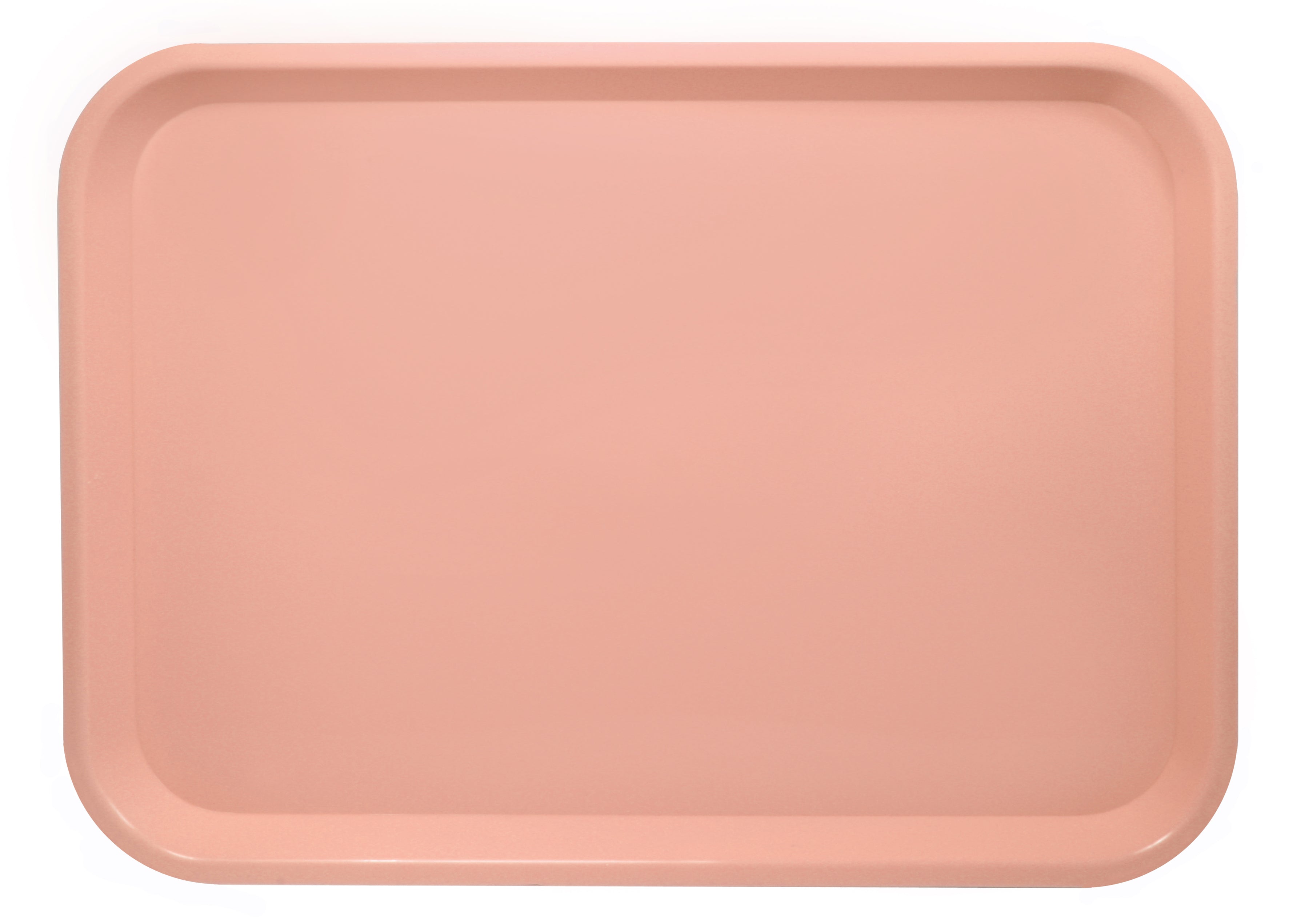 Coral plastic tray