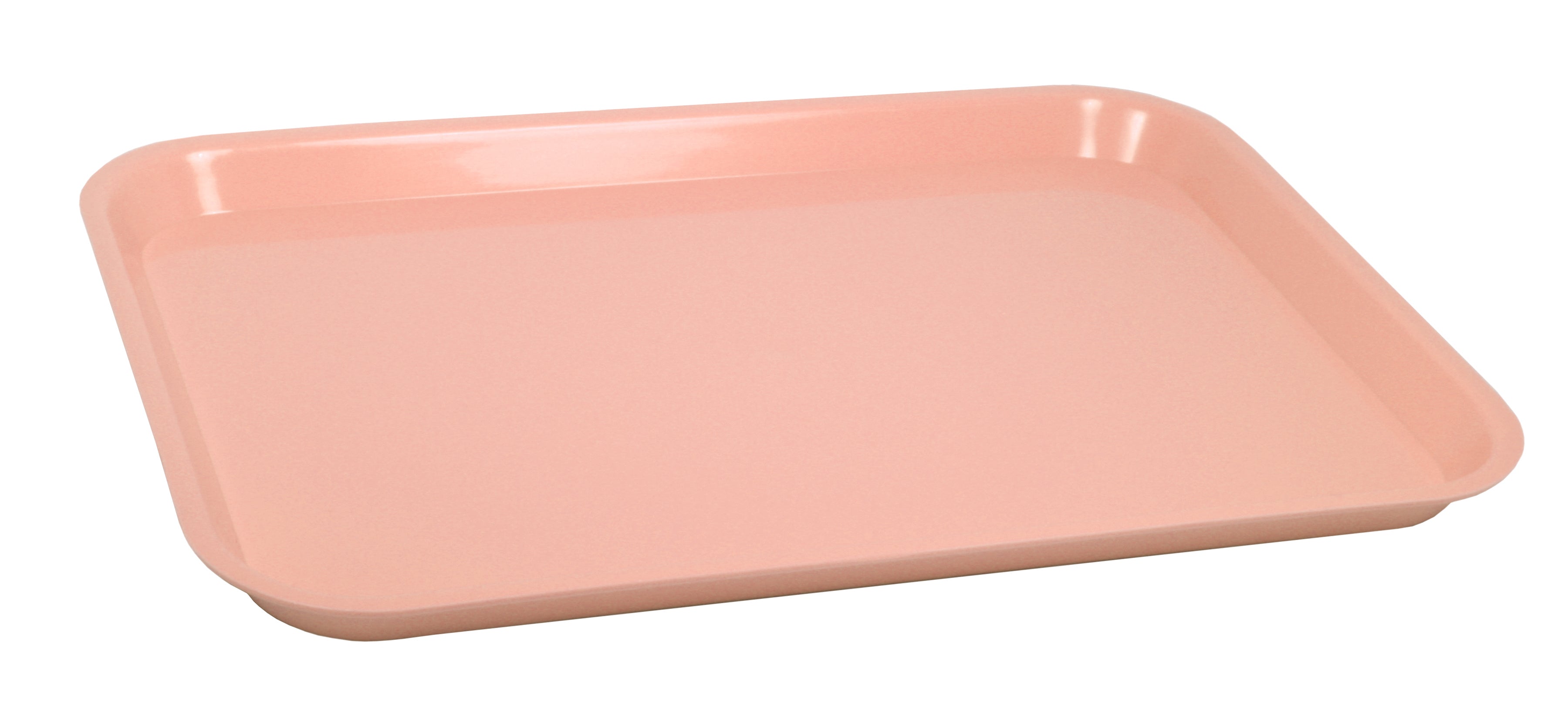 Coral plastic tray