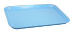Light blue plastic tray