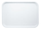 White plastic tray