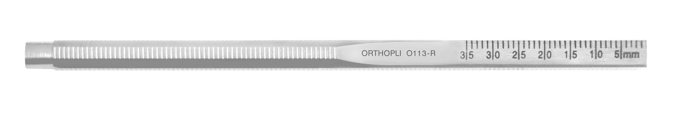 Mirror Handle with Millimeter Ruler