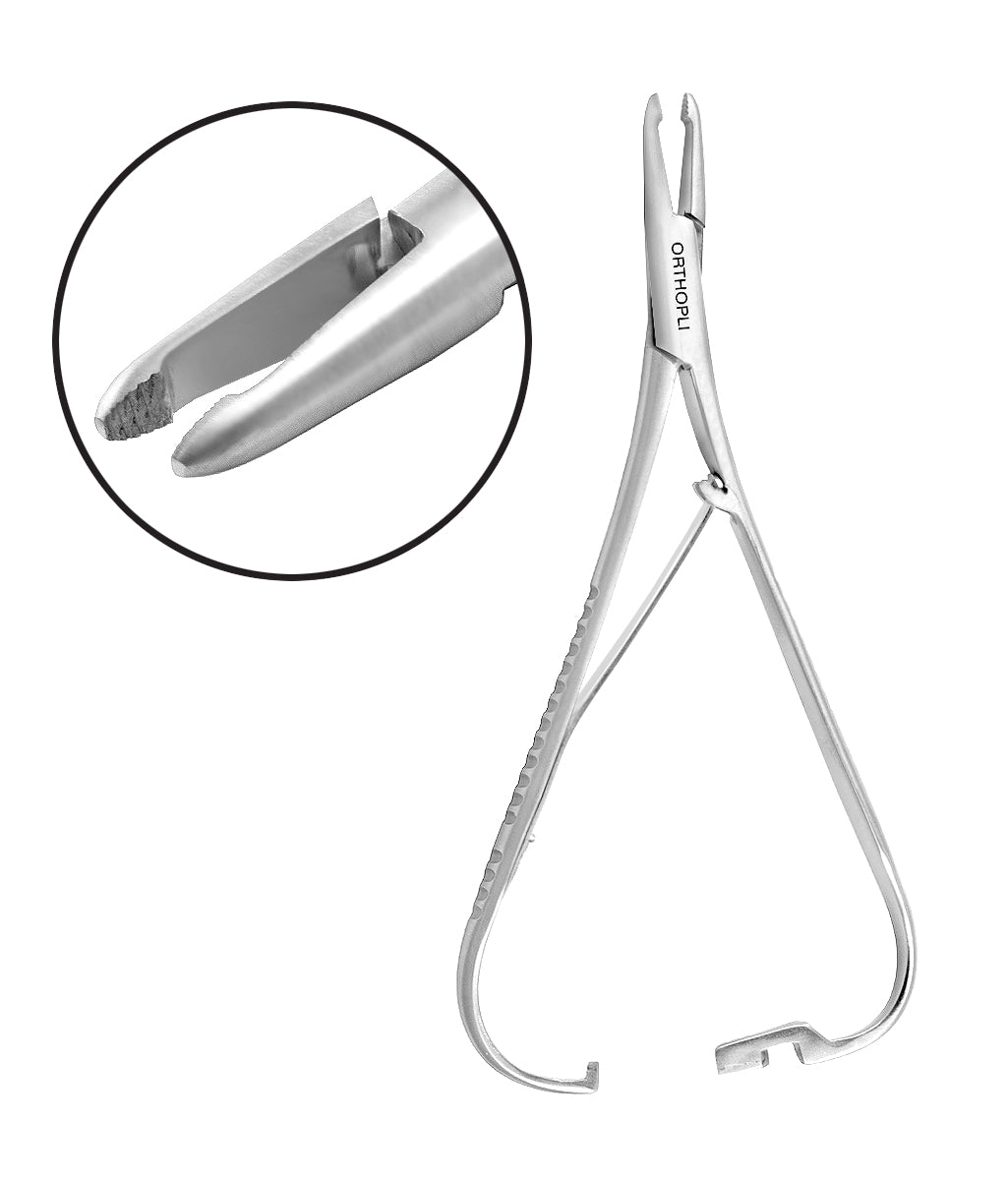 Mathieu Ligating Plier (Interlock Handle-Open Beak)