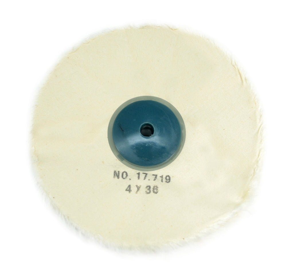 Muslin Unstitched Buff Wheel (4”) (3 per pack)
