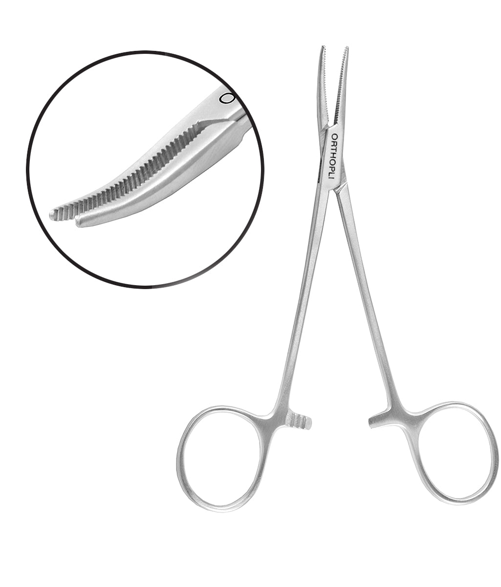 Hemostat Needle Nose (Curved - Angle)
