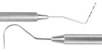 Perio Probe (Black markings) and Hooked Explorer