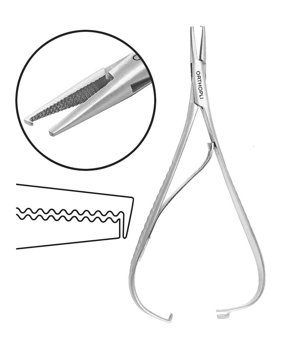Mathieu Elastic Inserting Plier (Hook Tip)