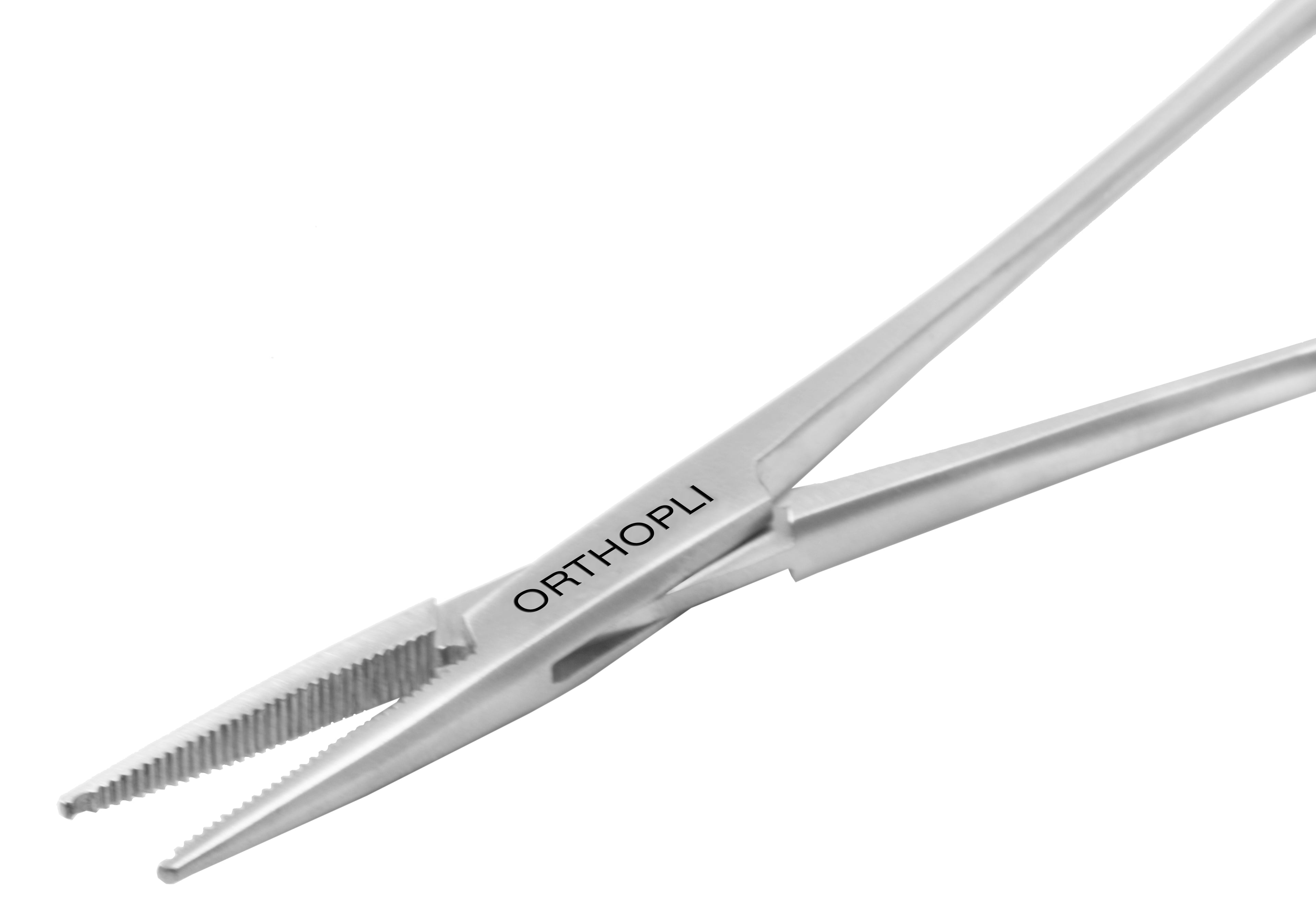 Elastic Placing Hemostat (Grooved Tip)
