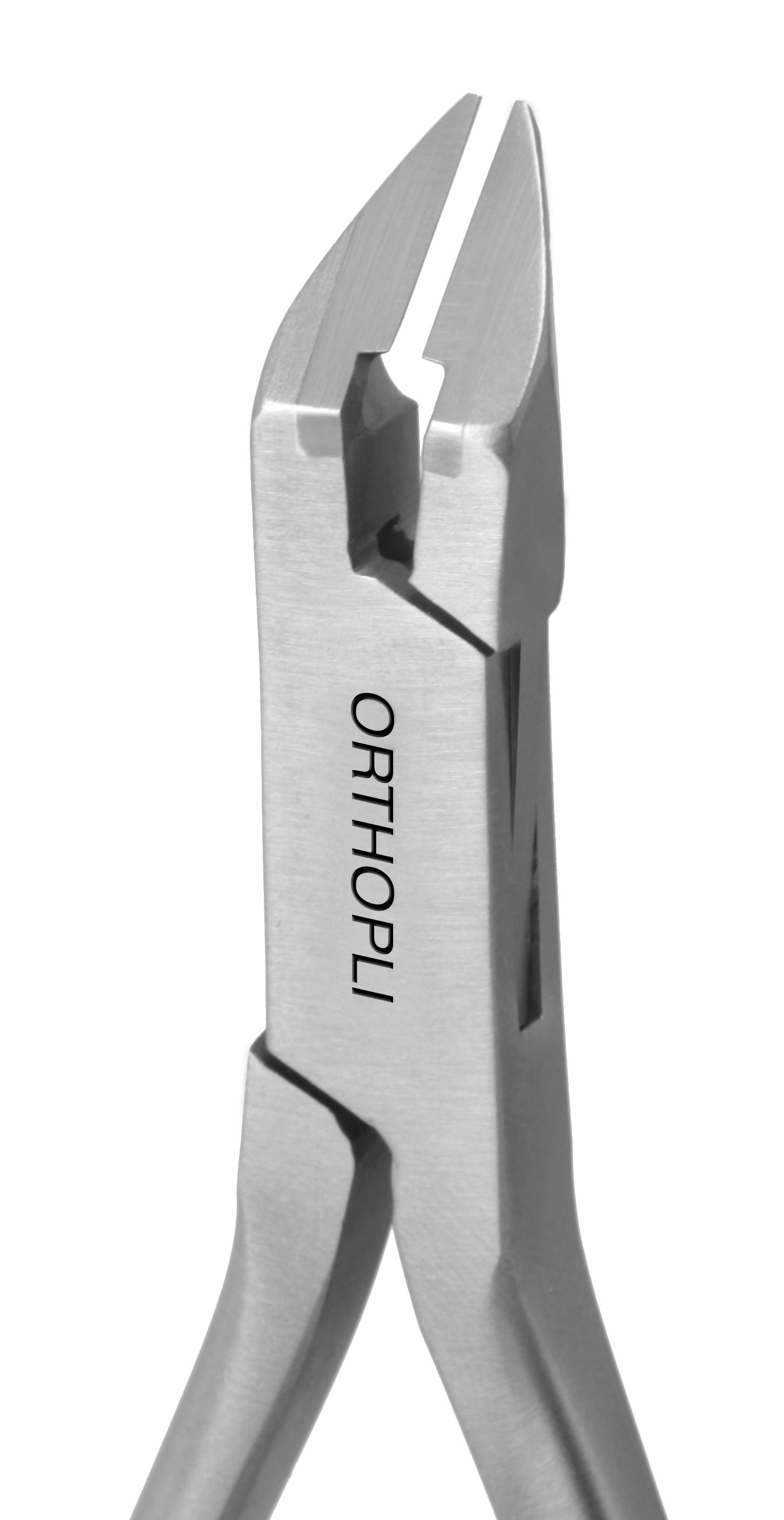 Lingual Angled Ligature Cutter 
(45° angled tip)(Slim Long Handle)