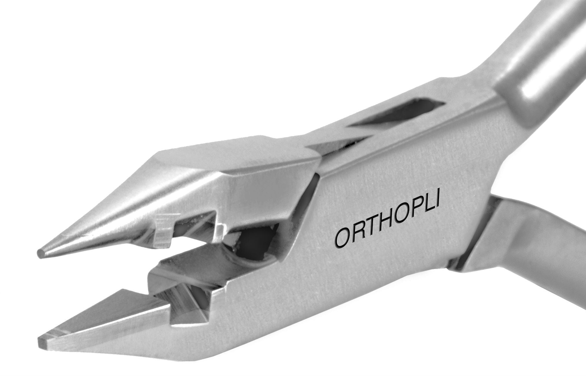 Light Wire Forming Plier with Arch Former and Cutter (2 Grooves at Tip)