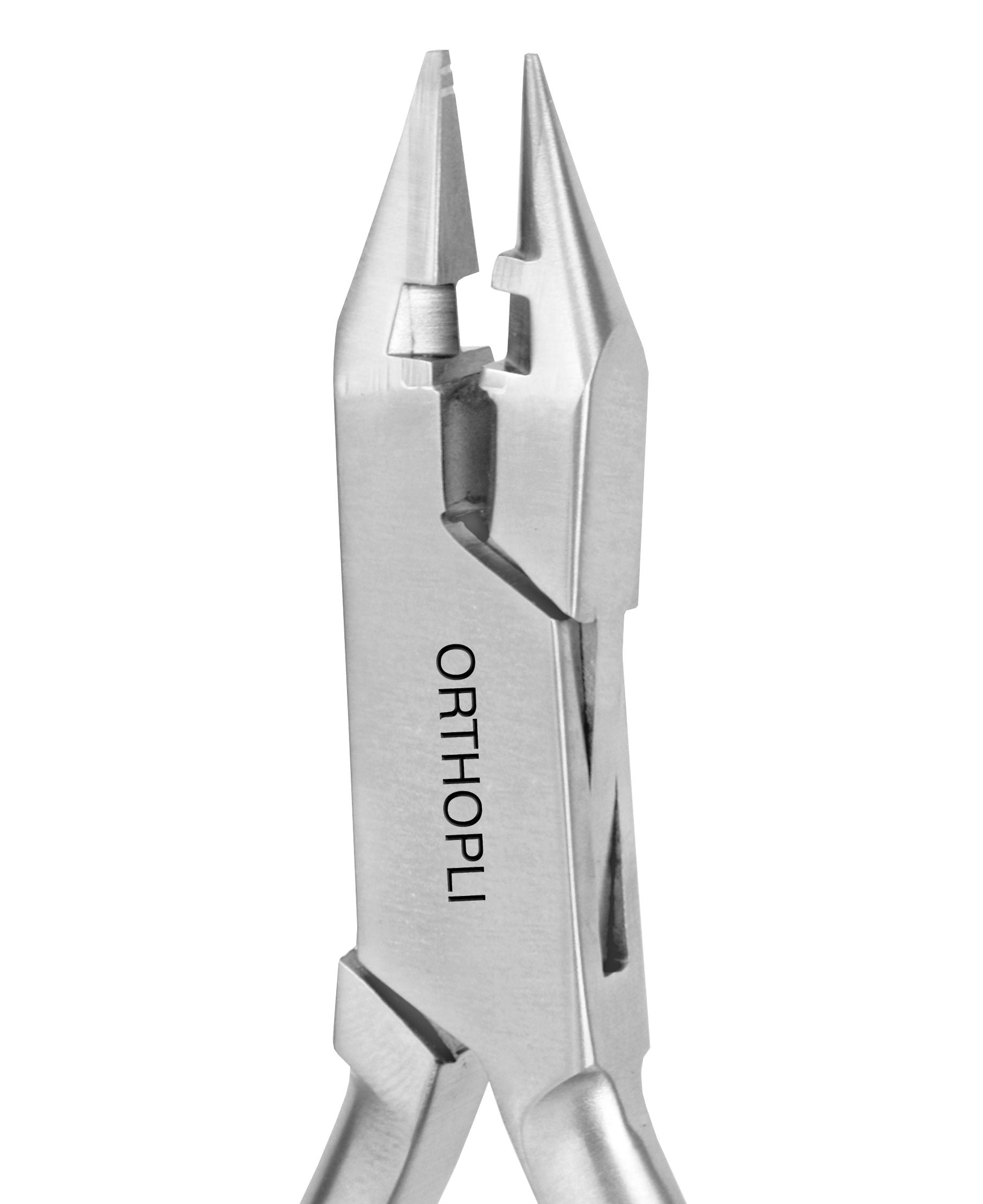 Light Wire Forming Plier with Arch Former and Cutter (2 Grooves at Tip)