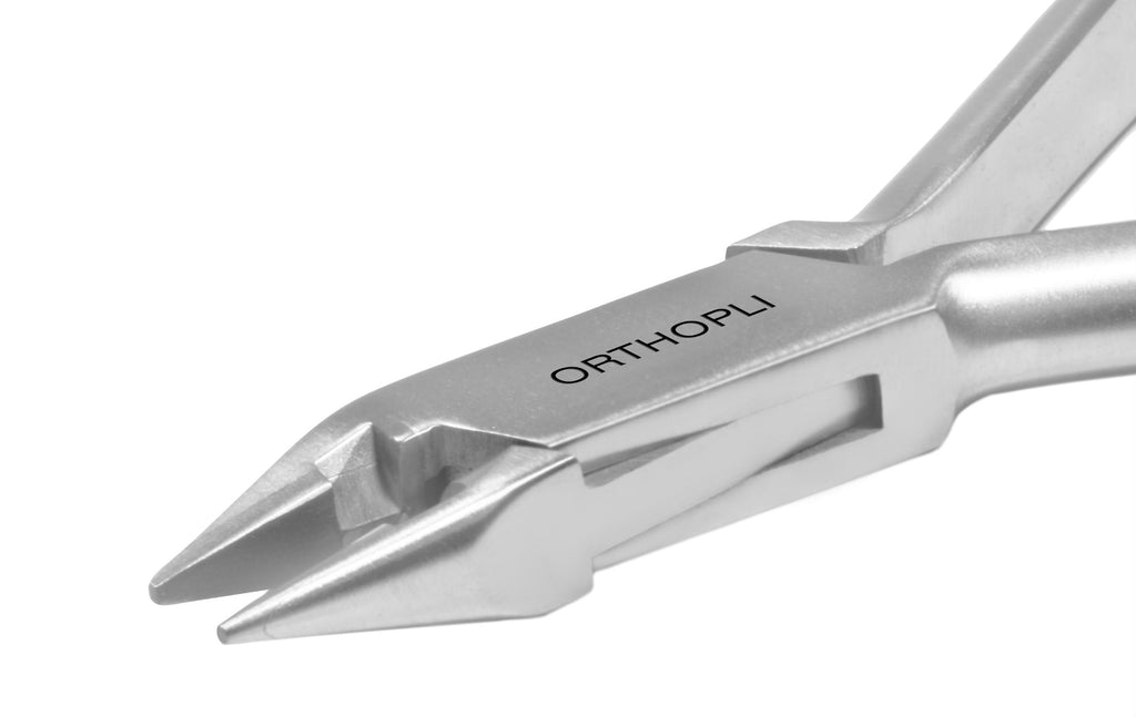 Bird Beak Bending Plier Long with Cutter (5/8” length)