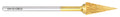 Cone shaped carbide bur (3/32” Stem)