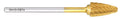 Taper shaped carbide bur (3/32” Stem)