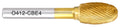 Egg shaped carbide bur (1/4” Stem)