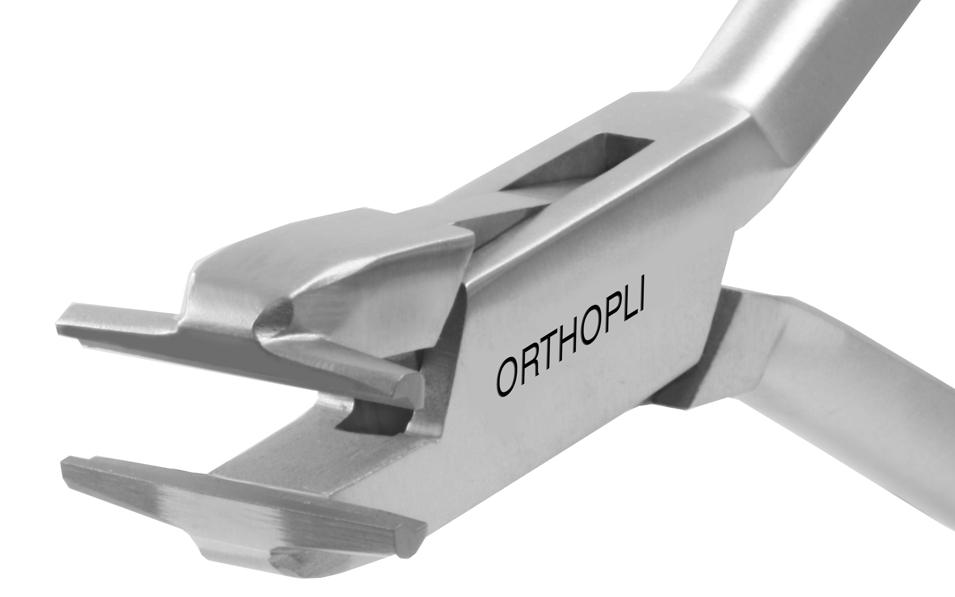 Lingual Step- up and Step- Down Bending Plier 
(available in 1/2mm, 3/4mm, and 1mm)