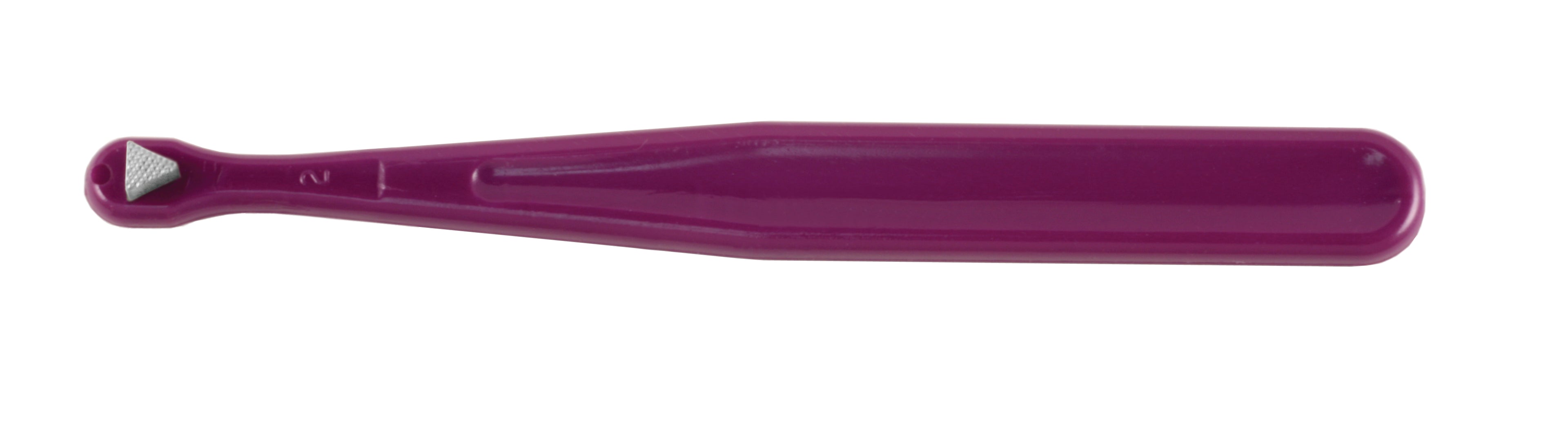 Colored Bite Stick 
(Triangular tip, Auto-Clavable)