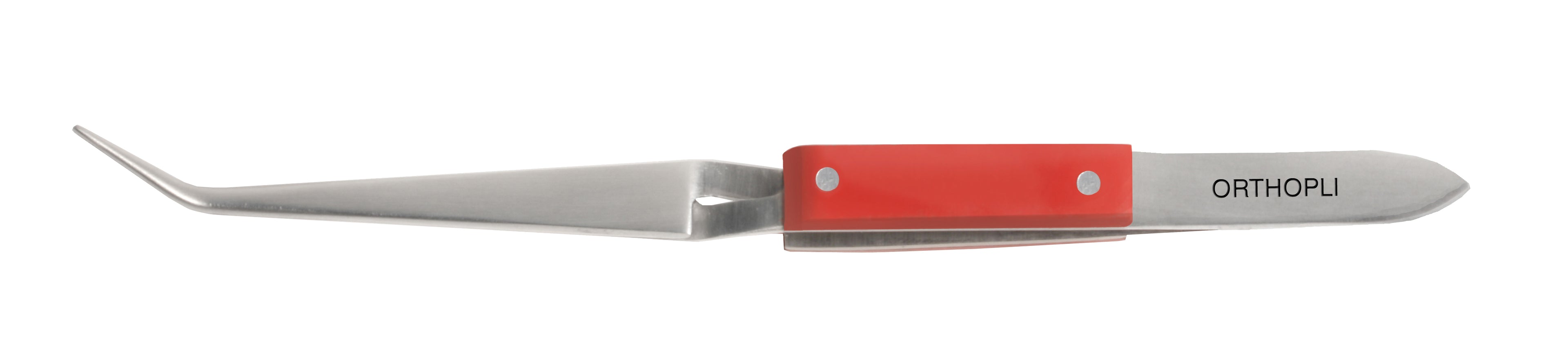 Insulated Grip Self-Closing Tweezers (Curved)