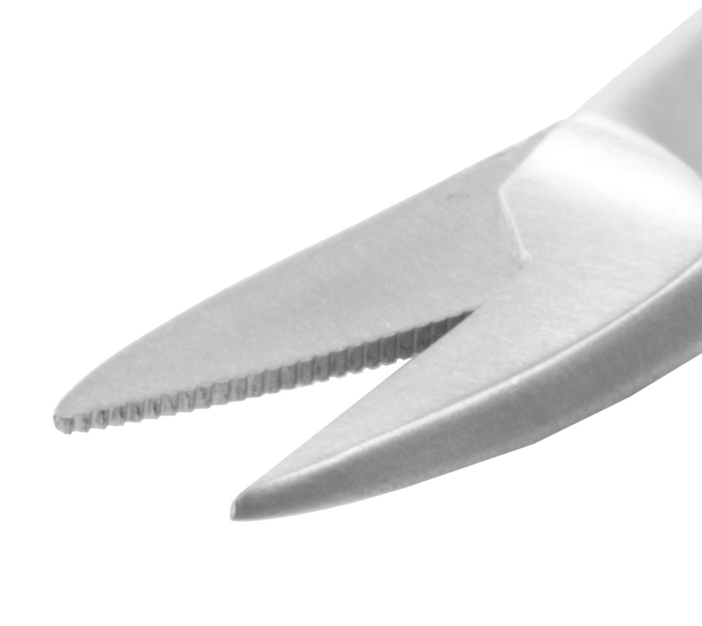 Crown Scissors Curved (Serrated)