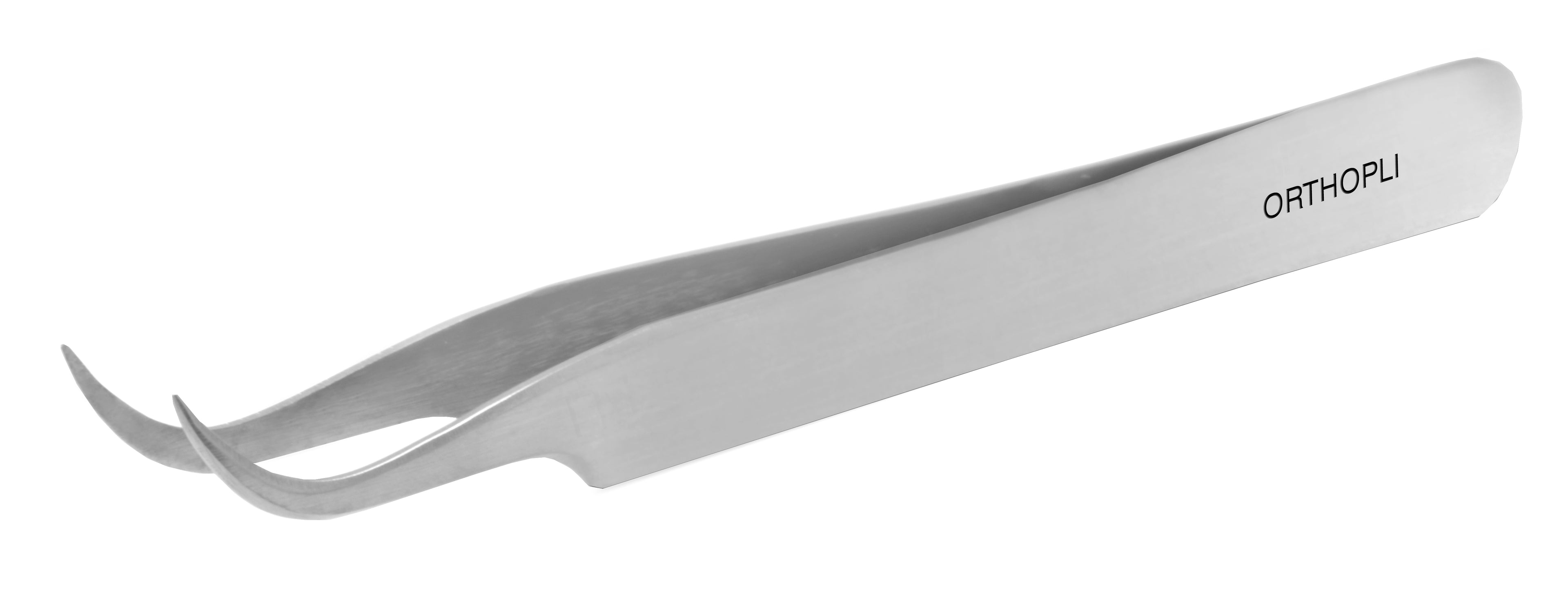 Tweezer Non-Reverse Curved Tip