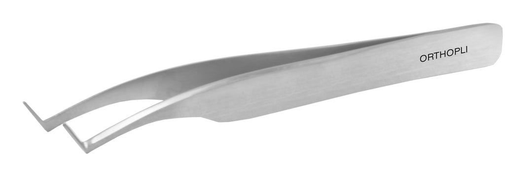 Tweezer Angled Thin Tip (Non-Reverse)