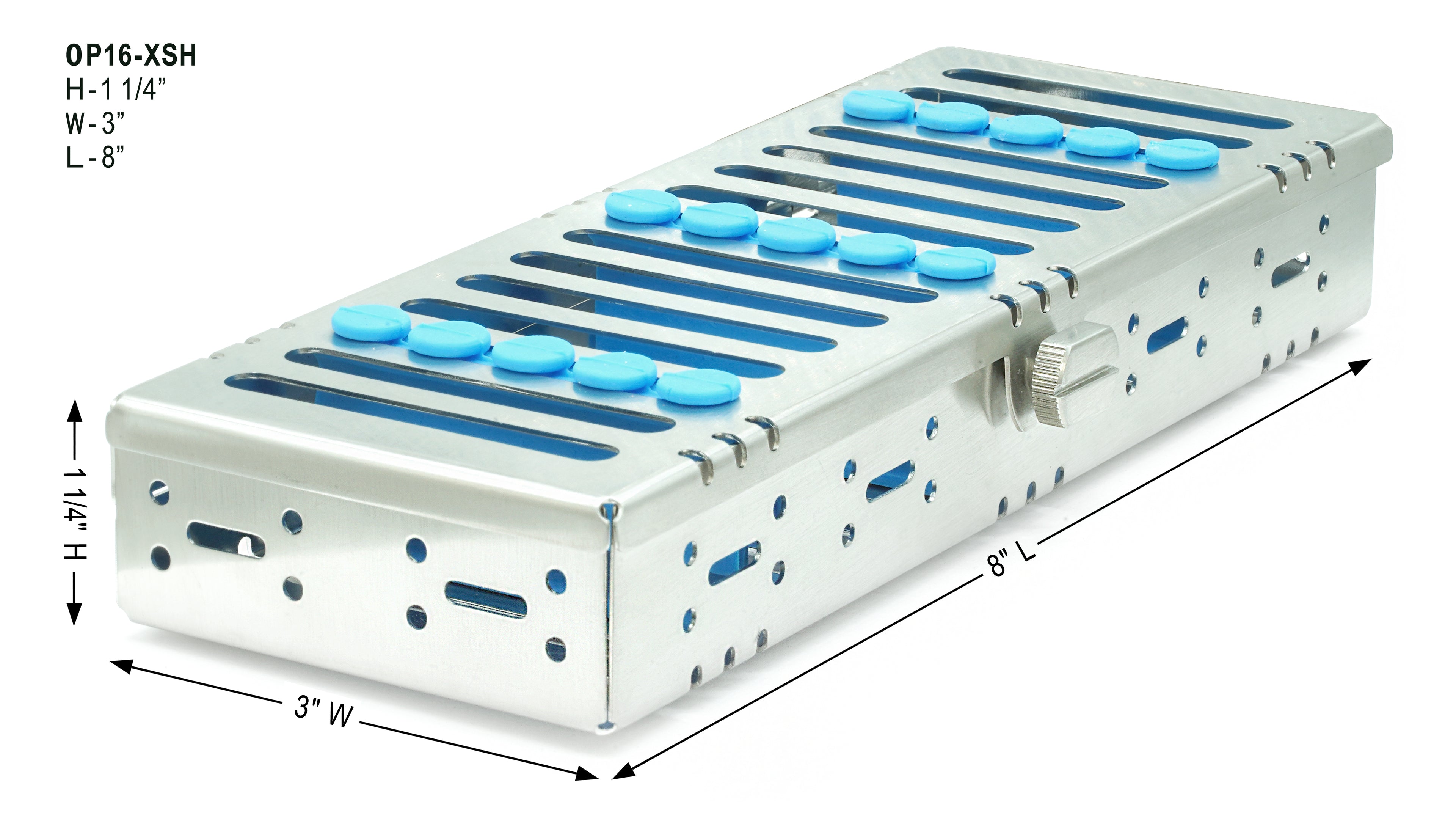 Stainless Steel Cassette (XS – Hinged)