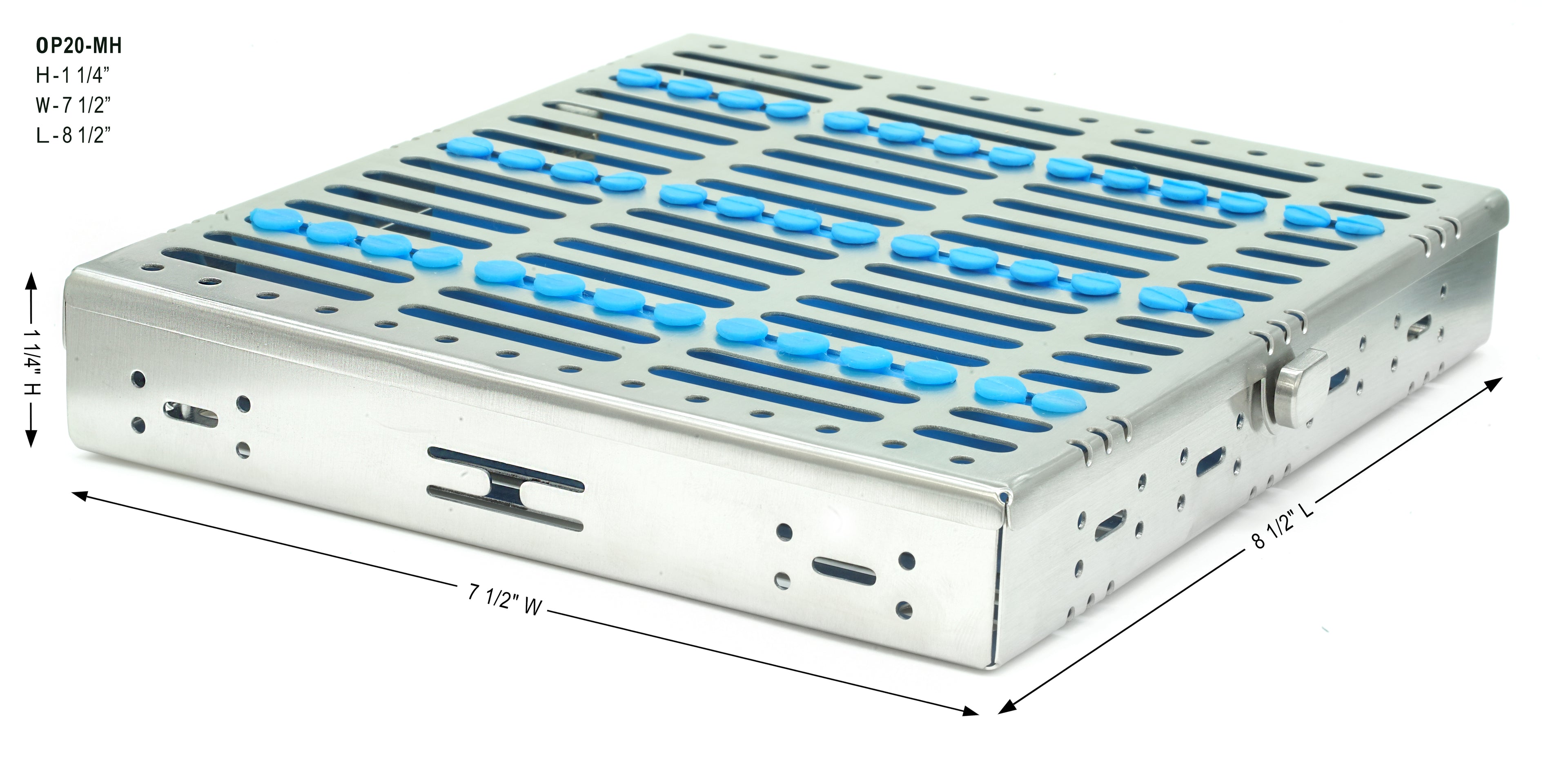 Stainless Steel Cassette (MEDIUM – HINGED)