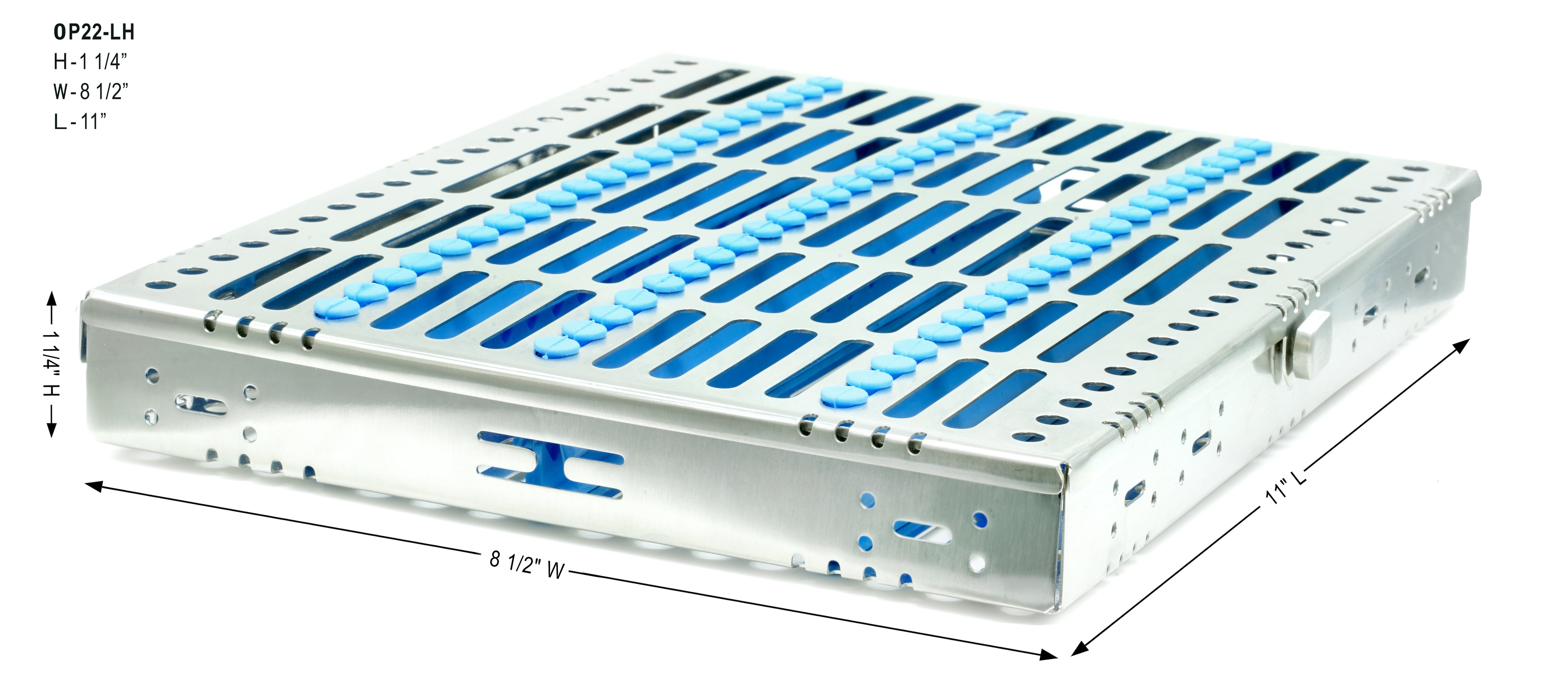Stainless Steel Cassette (LARGE – HINGED)