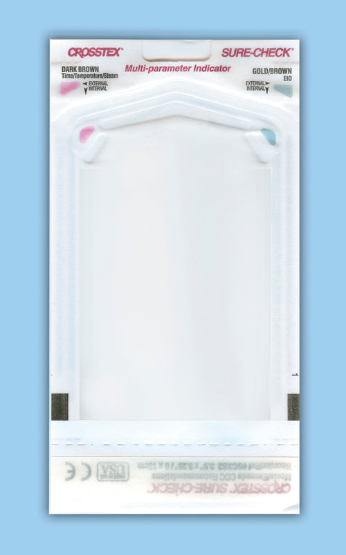 3.5” x 9” autoclavable sterilization pouches (200 per box)