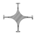 Boone Bracket Positioning Gauge (Offset Star) (3.5mm, 4mm, 4.5mm, 5mm)