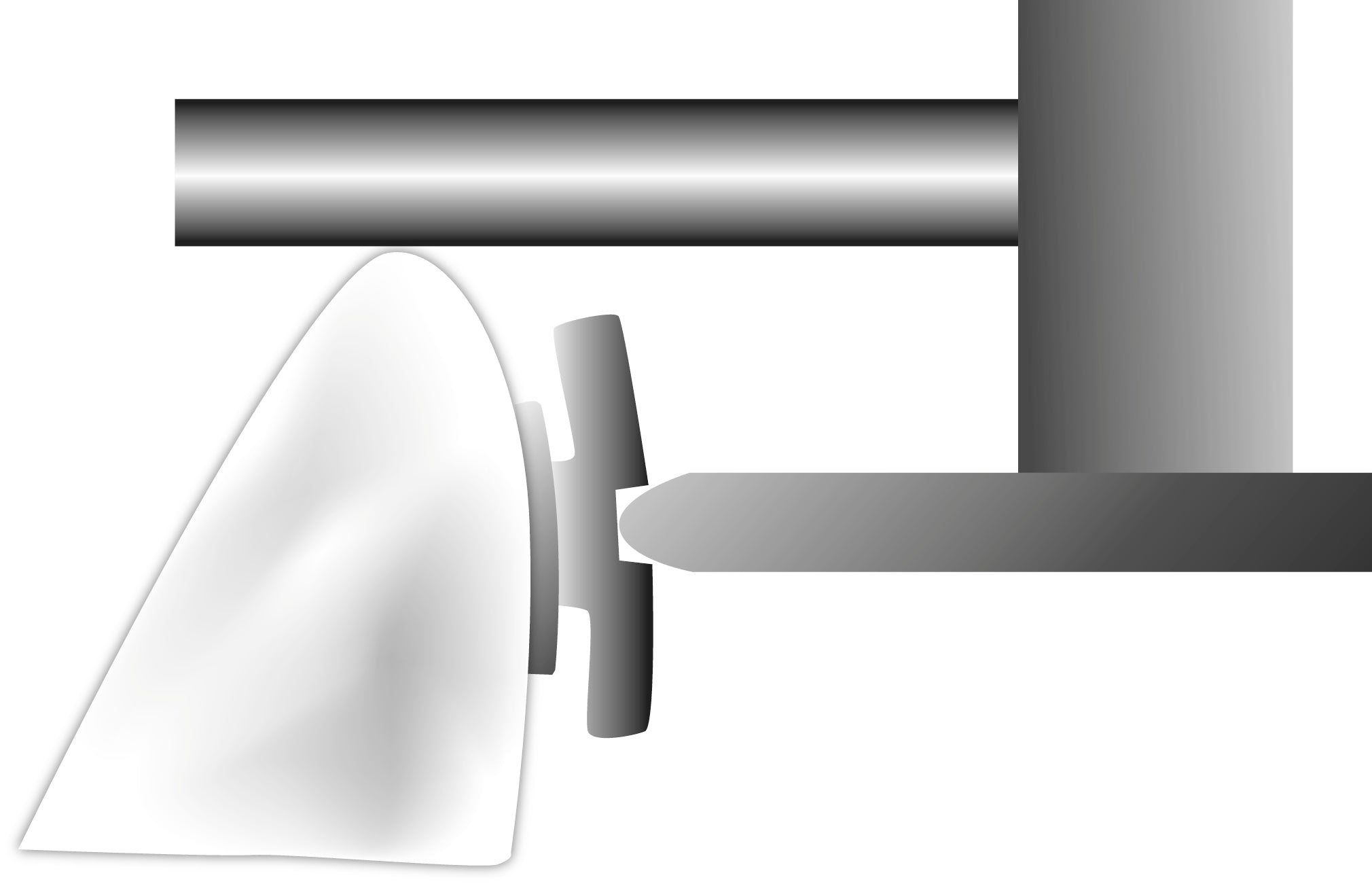 Boone Bracket Positioning Gauge (Reversed) (3.5mm, 4mm, 4.5mm, and 5mm)