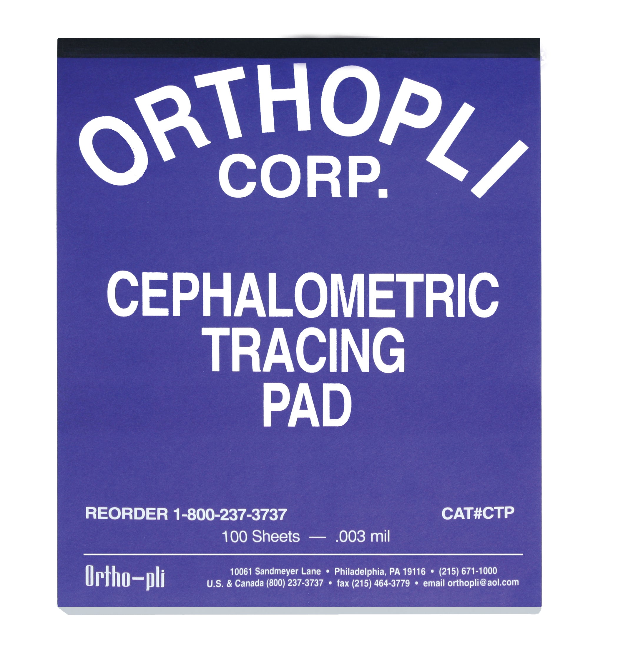 Cephalometric Tracing Paper