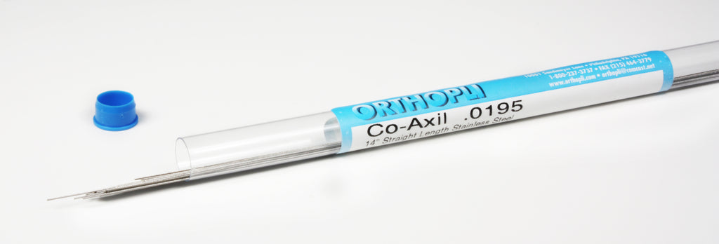14” Straight Stainless Steel Co-Axil Wire (6 strand) (20 per tube)
