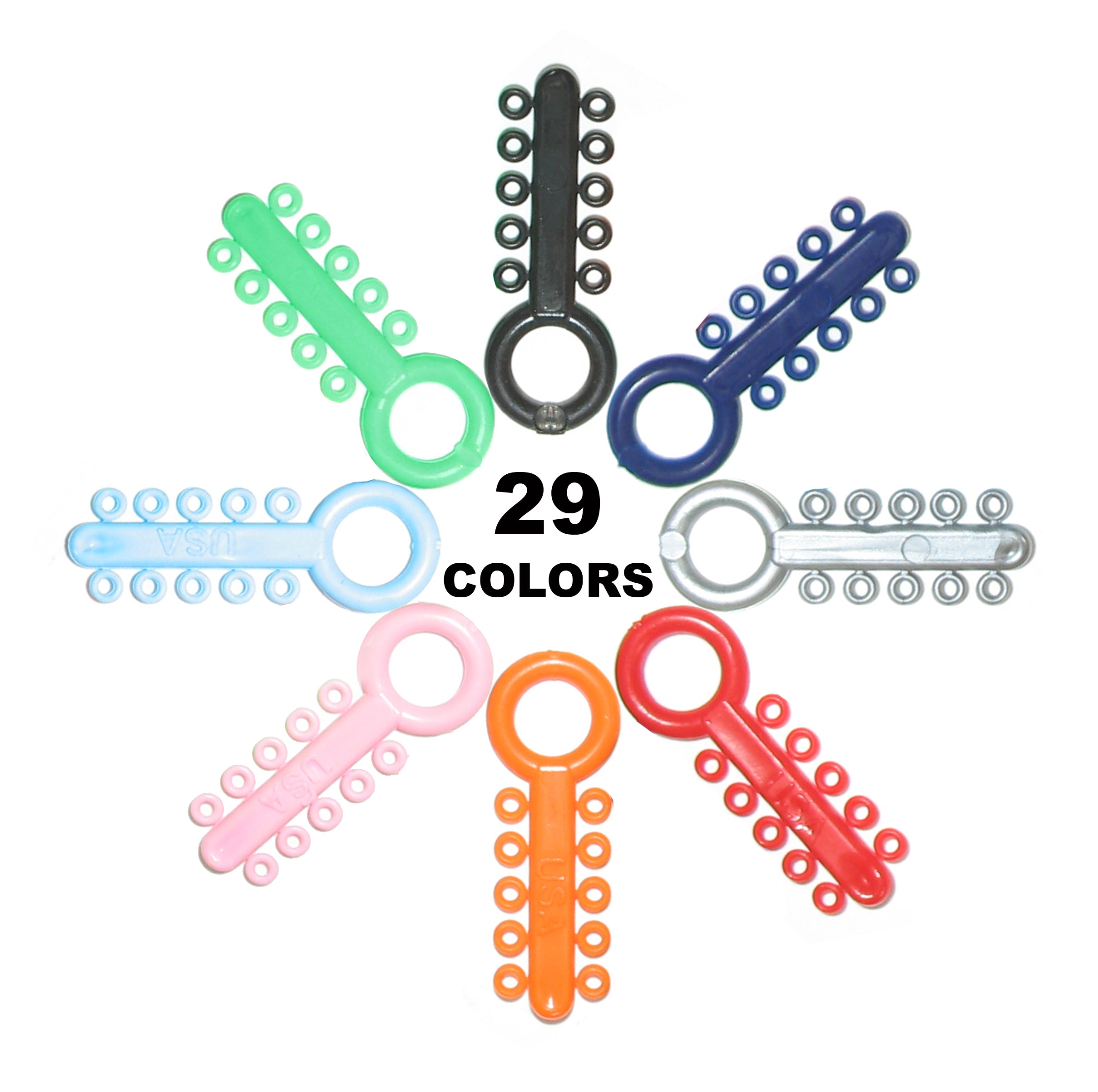 Mini Patient Sticks (100 Sticks Per Pack) (10 Elastic Ties Per Stick)