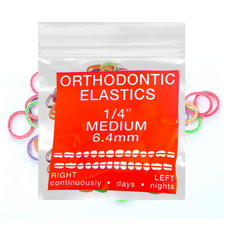 Neon Color Elastics (50 Bags Per Box) (100 Elastics Per Bag)