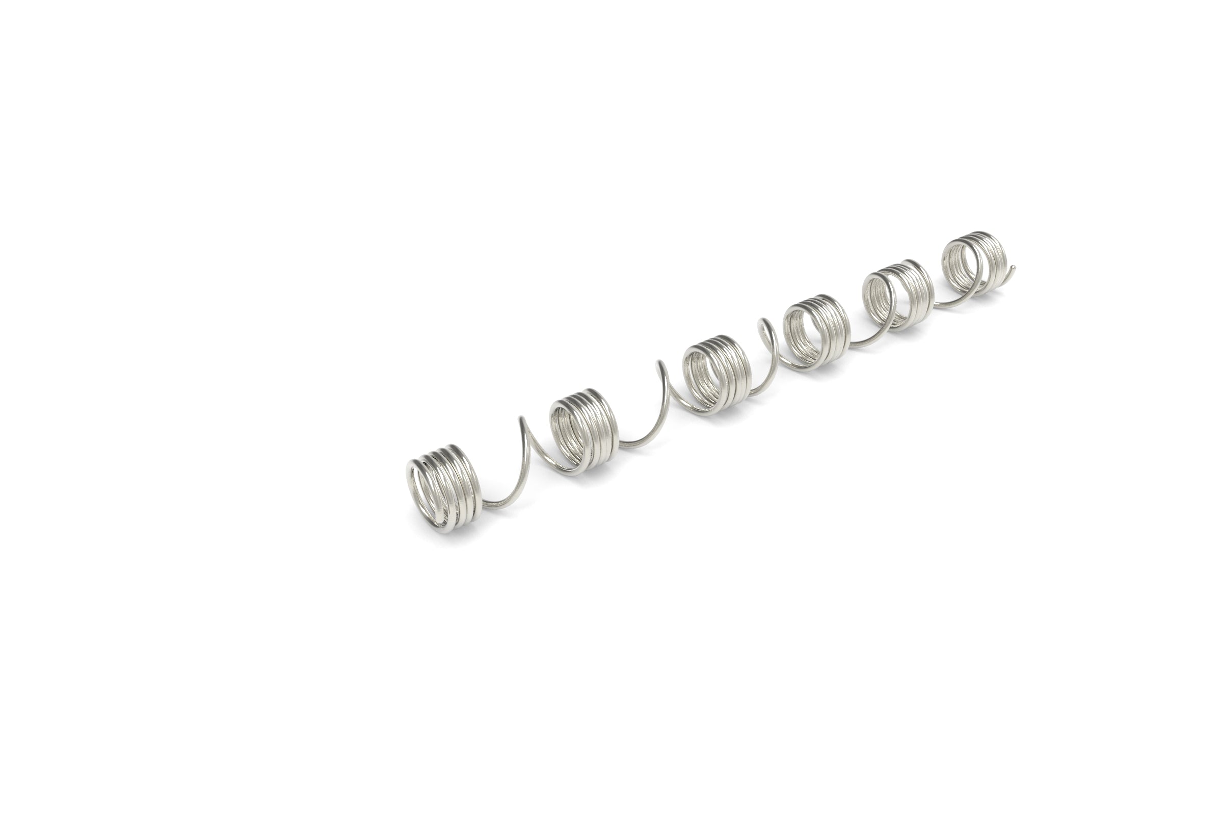 Nickel Titanium Open/Closed Stop Wound Spring (3-7” Lengths)