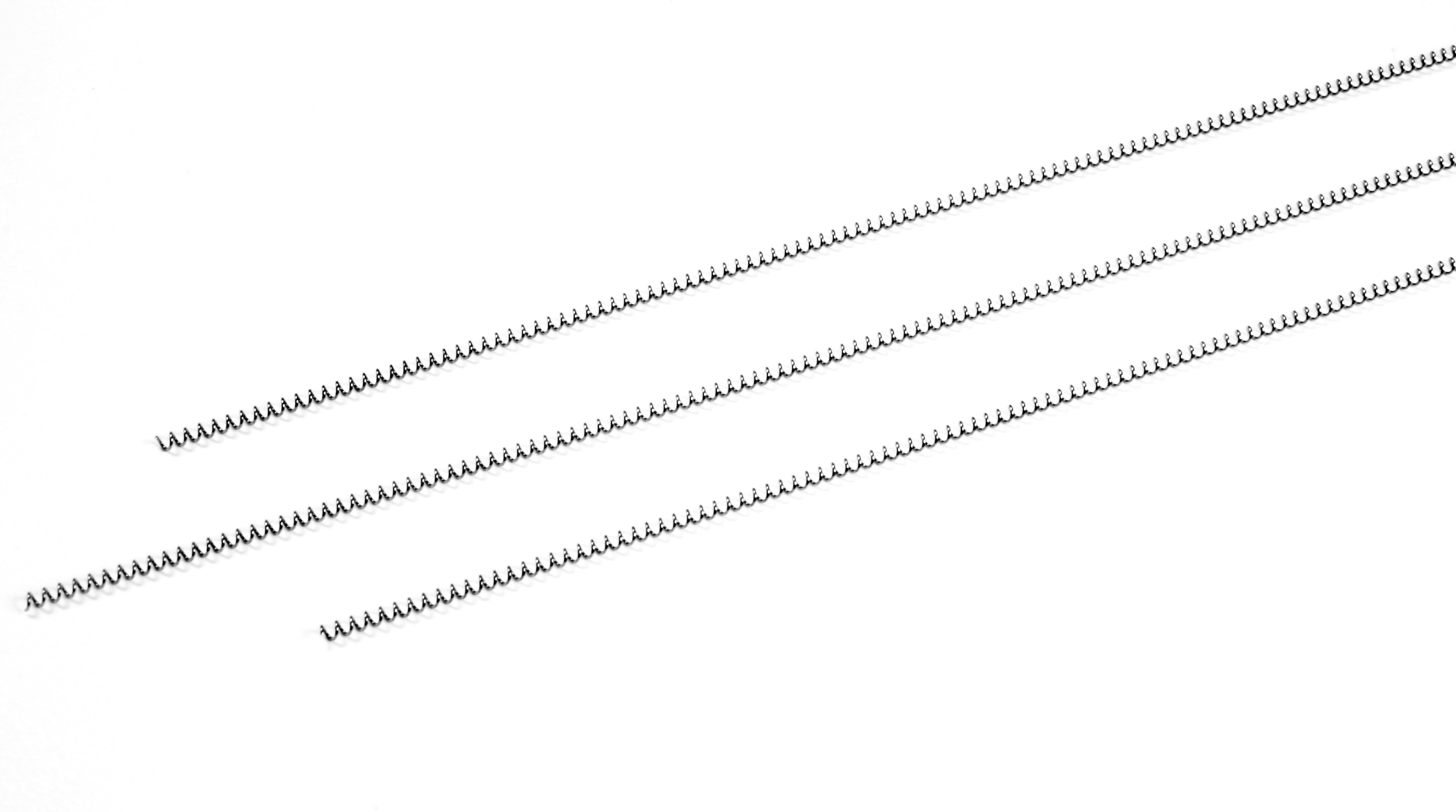 Nickel Titanium Open Coil Springs (3-7” Length)