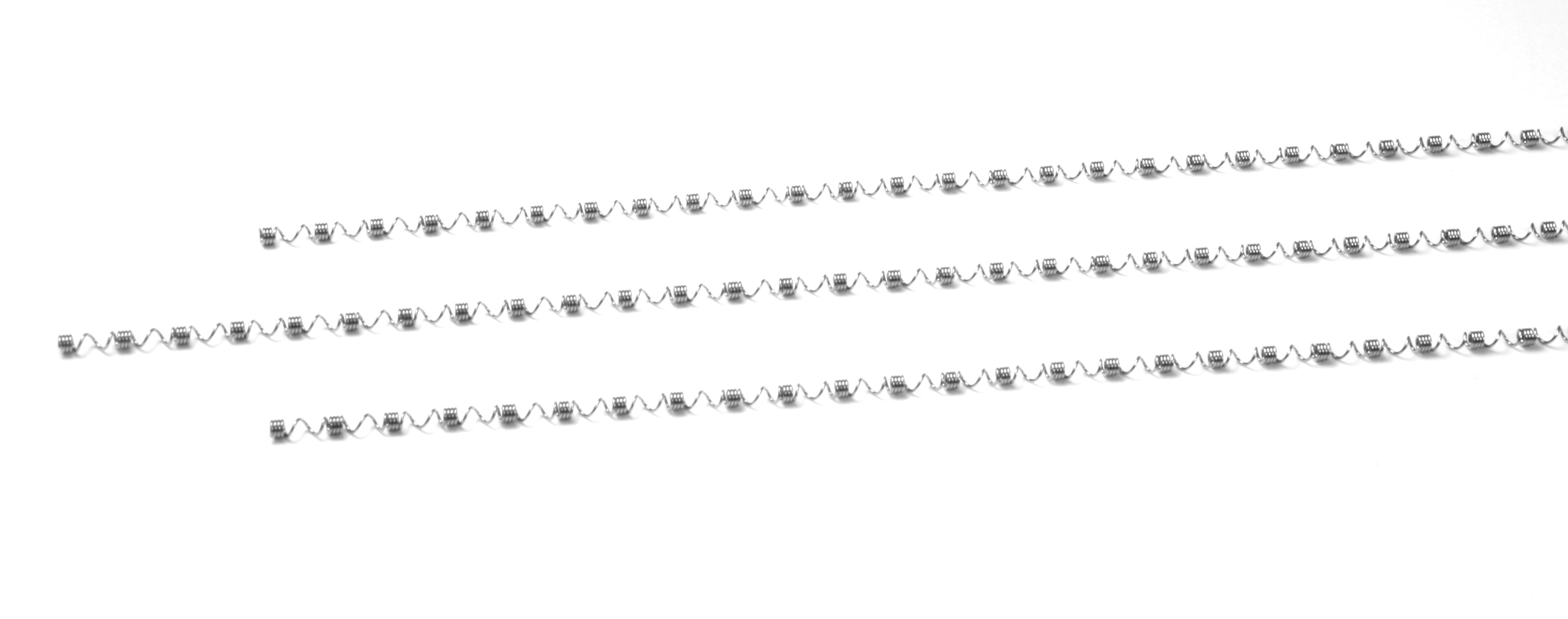 Nickel Titanium Open/Closed Stop Wound Spring (3-7” Lengths)