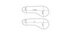 Buccal/ lingual Flat Glass Photographic Mirror (Child)