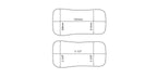 Occlusal (Large) Flat Glass Photographic Mirror