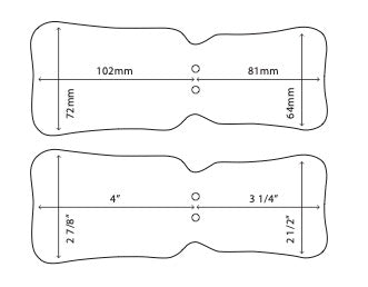 Occlusal Angled Photographic Mirror – 
Square (Adult & Child)
