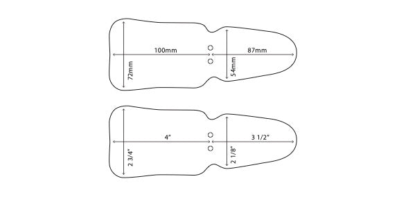 Buccal / Occlusal Angled Photographic Mirror (Adult)
