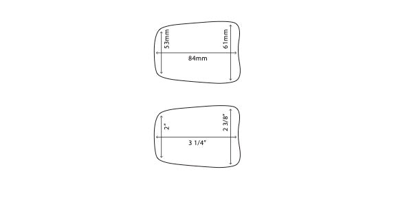 Occlusal (Child) Flat Glass Photographic Mirror